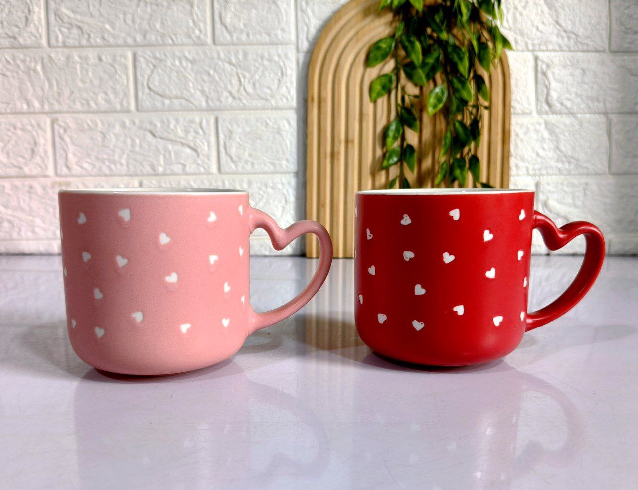 SheIn Hearts mug 